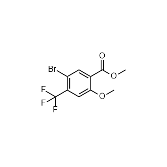 5-溴-2-甲氧基-4-(三氟甲基)苯甲酸甲酯,Methyl 5-bromo-2-methoxy-4-(trifluoromethyl)benzoate