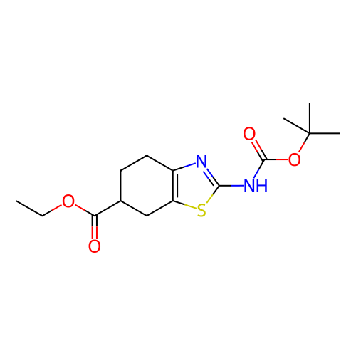 2-((叔丁氧基羰基)氨基)-4,5,6,7-四氢苯并[d]噻唑-6-羧酸乙酯,Ethyl 2-((tert-butoxycarbonyl)amino)-4,5,6,7-tetrahydrobenzo[d]thiazole-6-carboxylate