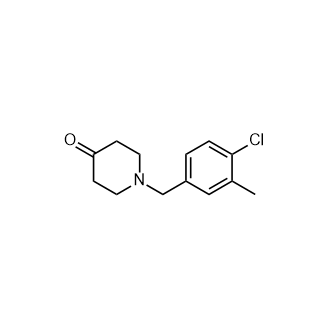 1-(4-氯-3-甲基苄基)哌啶-4-酮,1-(4-Chloro-3-methylbenzyl)piperidin-4-one