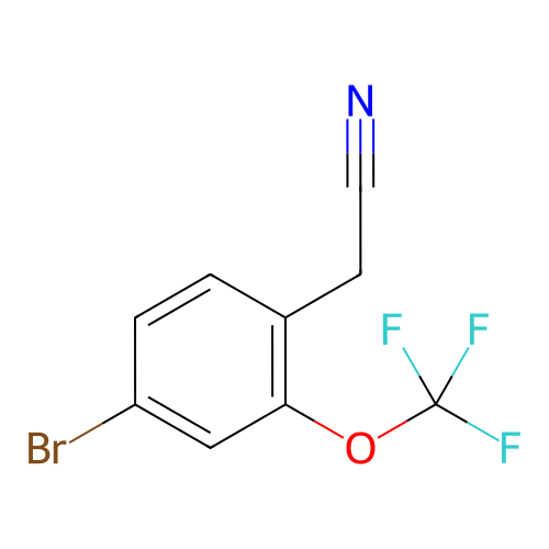 2-(4-溴-2-(三氟甲氧基)苯基)乙腈,2-(4-Bromo-2-(trifluoromethoxy)phenyl)acetonitrile