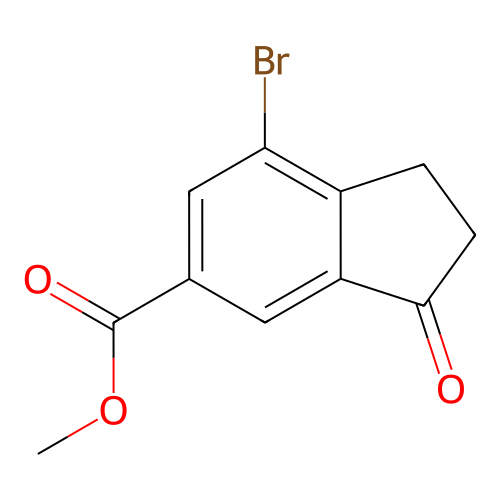 甲基7-溴-3-氧代-2,3-二氢-1H-茚基-5-羧酸酯,Methyl 7-bromo-3-oxo-2,3-dihydro-1H-indene-5-carboxylate