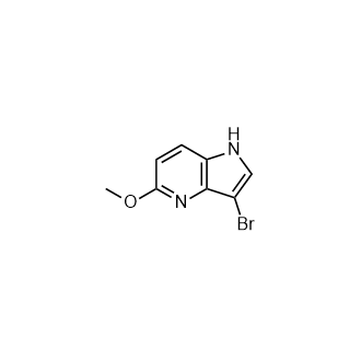 3-溴-5-甲氧基-1H-吡咯并[3,2-b]吡啶,3-Bromo-5-methoxy-1H-pyrrolo[3,2-b]pyridine