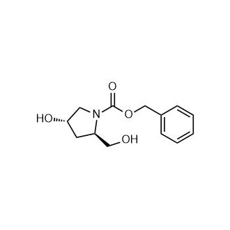 (2R,4S)-4-羥基-2-(羥甲基)吡咯烷-1-羧酸芐酯,(2R,4S)-Benzyl 4-hydroxy-2-(hydroxymethyl)pyrrolidine-1-carboxylate