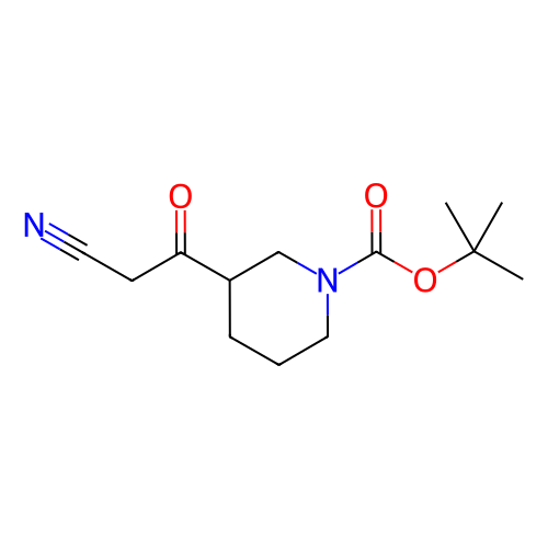 3-(2-氰基乙酰基)哌啶-1-羧酸叔丁酯,tert-Butyl 3-(2-cyanoacetyl)piperidine-1-carboxylate