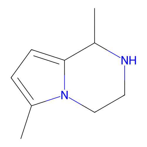 1,6-二甲基-1,2,3,4-四氢吡咯并[1,2-a]吡嗪,1,6-Dimethyl-1,2,3,4-tetrahydropyrrolo[1,2-a]pyrazine