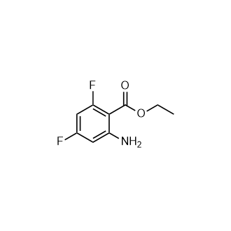 2-氨基-4,6-二氟苯甲酸乙酯,Ethyl 2-amino-4,6-difluorobenzoate