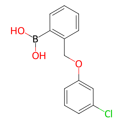 (2-((3-氯苯氧基)甲基)苯基)硼酸,(2-((3-Chlorophenoxy)methyl)phenyl)boronic acid