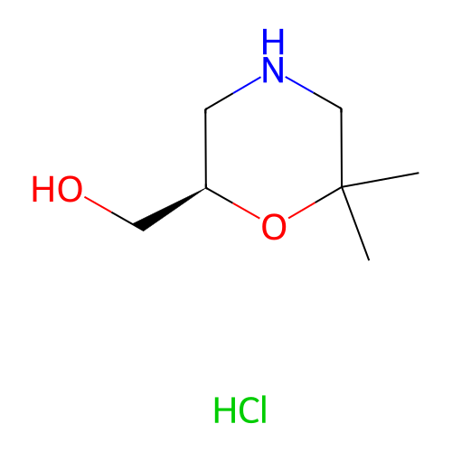 (R)-(6,6-二甲基吗啉-2-基)甲醇盐酸盐,(R)-(6,6-Dimethylmorpholin-2-yl)methanol hydrochloride