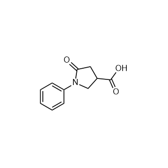 5-氧代-1-苯基吡咯烷-3-羧酸,5-Oxo-1-phenylpyrrolidine-3-carboxylic acid