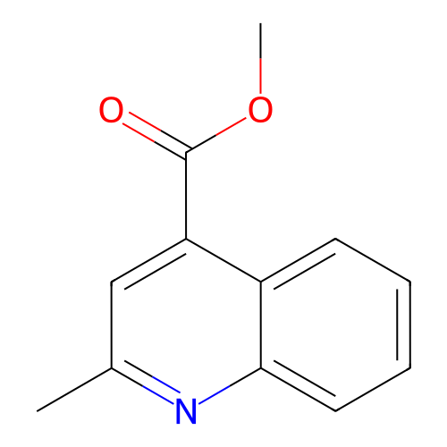 2-甲基-4-喹啉羧酸甲酯,Methyl 2-methyl-4-quinolinecarboxylate