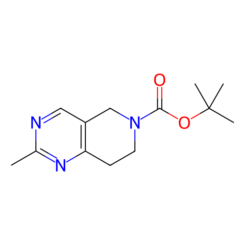 2-甲基-7,8-二氢吡啶并[4,3-d]嘧啶-6(5H)-羧酸叔丁酯,tert-Butyl 2-methyl-7,8-dihydropyrido[4,3-d]pyrimidine-6(5H)-carboxylate