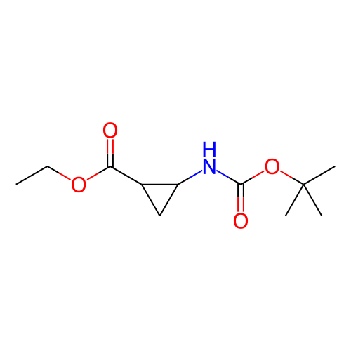 2-((叔丁氧基羰基)氨基)环丙烷-1-羧酸乙酯,Ethyl 2-((tert-butoxycarbonyl)amino)cyclopropane-1-carboxylate