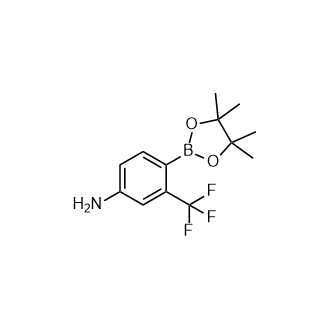 4-(4,4,5,5-四甲基-1,3,2-二氧杂硼烷-2-基)-3-(三氟甲基)苯胺,4-(4,4,5,5-Tetramethyl-1,3,2-dioxaborolan-2-yl)-3-(trifluoromethyl)aniline