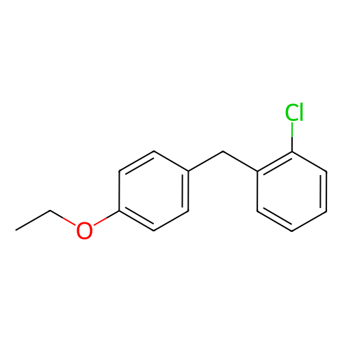 1-氯-2-[(4-乙氧基苯基)甲基]苯,1-Chloro-2-[(4-ethoxyphenyl)methyl]benzene