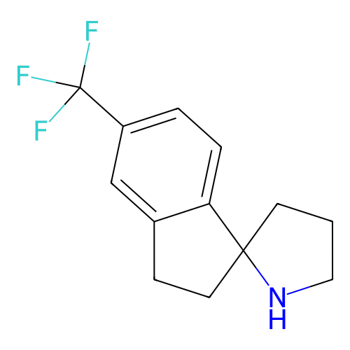 5-(三氟甲基)-2,3-二氢螺[茚-1,2'-吡咯烷],5-(Trifluoromethyl)-2,3-dihydrospiro[indene-1,2'-pyrrolidine]