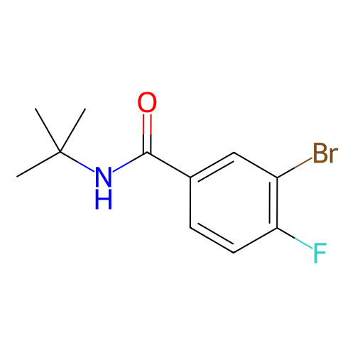 叔丁基-3-溴-4-氟苯甲酰胺,t-Butyl 3-Bromo-4-fluorobenzamide