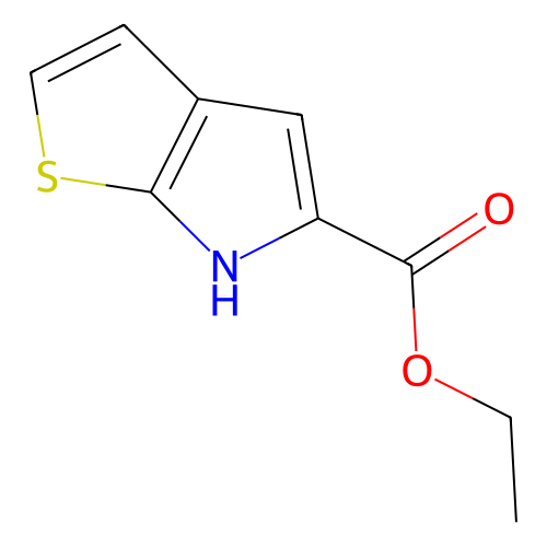 6H-噻吩并[2,3-b]吡咯-5-羧酸乙酯,Ethyl 6H-thieno[2,3-b]pyrrole-5-carboxylate