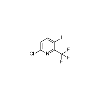 6-氯-3-碘-2-(三氟甲基)吡啶,6-Chloro-3-iodo-2-(trifluoromethyl)pyridine