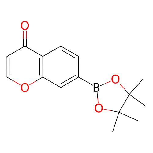 7-(4,4,5,5-四甲基-1,3,2-二氧杂硼烷-2-基)-4H-色烯-4-酮,7-(4,4,5,5-Tetramethyl-1,3,2-dioxaborolan-2-yl)-4H-chromen-4-one