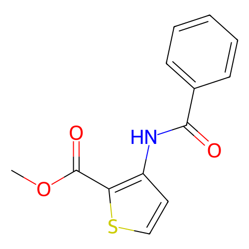 3-苯并氨基噻吩-2-羧酸甲酯,Methyl 3-benzamidothiophene-2-carboxylate