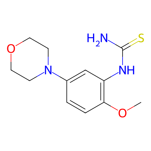 1-(2-甲氧基-5-吗啉代苯基)硫脲,1-(2-Methoxy-5-morpholinophenyl)thiourea