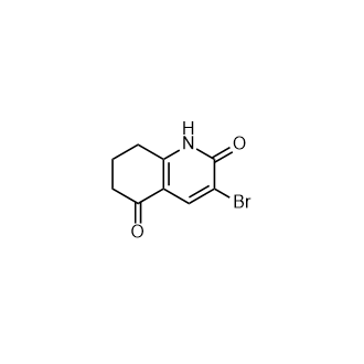 3-溴-7,8-二氢喹啉-2,5(1H,6H)-二酮,3-Bromo-7,8-dihydroquinoline-2,5(1H,6H)-dione