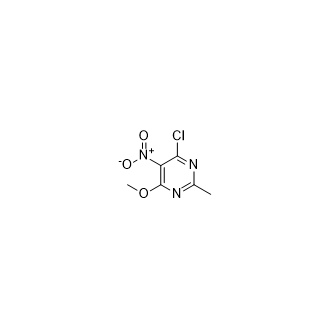 4-氯-6-甲氧基-2-甲基-5-硝基嘧啶,4-Chloro-6-methoxy-2-methyl-5-nitropyrimidine