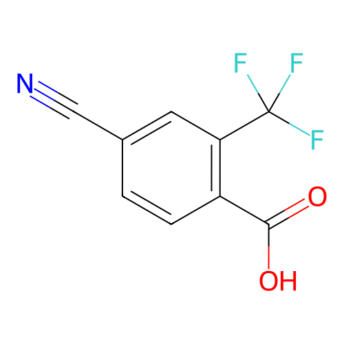 4-氰基-2-三氟甲基苯甲酸,4-Cyano-2-(trifluoromethyl)benzoic acid