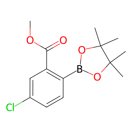 5-氯-2-(4,4,5,5-四甲基-1,3,2-二氧杂硼杂环戊烷-2-基)苯甲酸甲酯,Methyl 5-chloro-2-(4,4,5,5-tetramethyl-1,3,2-dioxaborolan-2-yl)benzoate