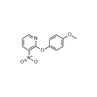 2-(4-甲氧基苯氧基)-3-硝基吡啶,2-(4-Methoxyphenoxy)-3-nitropyridine
