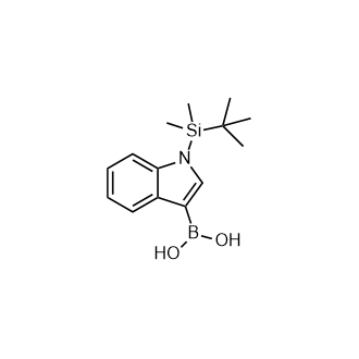 (1-(叔丁基二甲基甲硅烷基)-1H-吲哚-3-基)硼酸,(1-(Tert-butyldimethylsilyl)-1H-indol-3-yl)boronic acid
