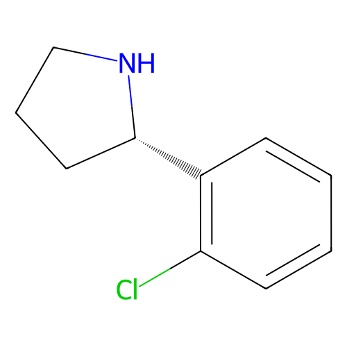 (S)-2-(2-氯苯基)吡咯烷,(S)-2-(2-Chlorophenyl)pyrrolidine