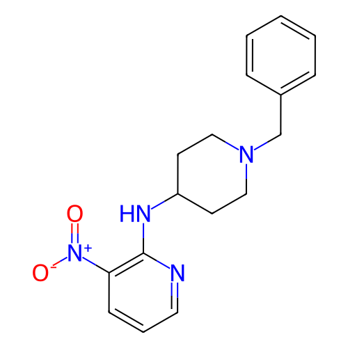 N-(1-苄基哌啶-4-基)-3-硝基吡啶-2-胺,n-(1-Benzylpiperidin-4-yl)-3-nitropyridin-2-amine