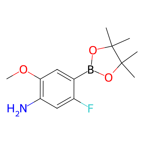 5-氟-2-甲氧基-4-(4,4,5,5-四甲基-1,3,2-二氧硼烷-2-基)苯胺,5-Fluoro-2-methoxy-4-(4,4,5,5-tetramethyl-1,3,2-dioxaborolan-2-yl)aniline
