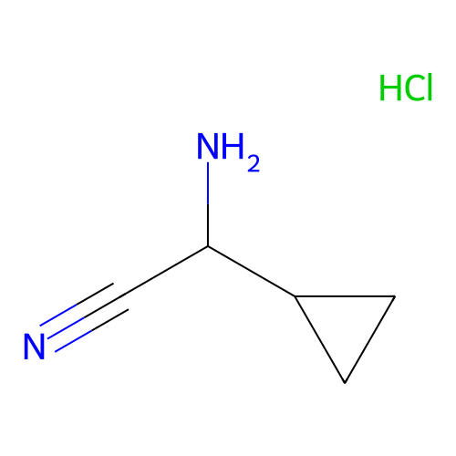 2-氨基-2-環(huán)丙基乙腈鹽酸鹽,2-Amino-2-cyclopropylacetonitrile hydrochloride