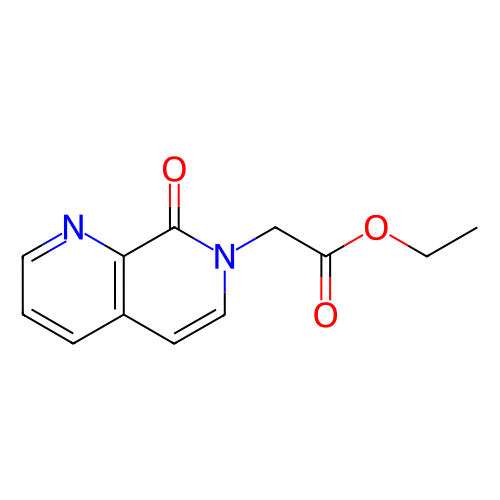 2-(8-氧代-1,7-萘啶-7(8H)-基)乙酸乙酯,Ethyl 2-(8-oxo-1,7-naphthyridin-7(8H)-yl)acetate