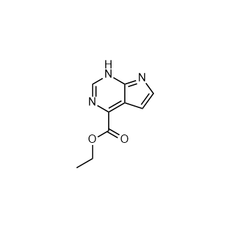 1H-吡咯并[2,3-d]嘧啶-4-羧酸乙酯,Ethyl 1H-pyrrolo[2,3-d]pyrimidine-4-carboxylate