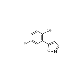 4-氟-2-(异噁唑-5-基)苯酚,4-Fluoro-2-(isoxazol-5-yl)phenol