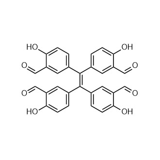 5,5',5'',5'''-(乙烯-1,1,2,2-四基)四(2-羟基苯甲醛),5,5',5'',5'''-(Ethene-1,1,2,2-tetrayl)tetrakis(2-hydroxybenzaldehyde)
