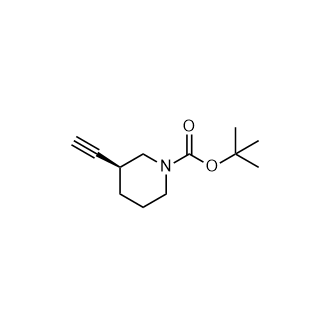 (S)-3-乙炔基哌啶-1-羧酸叔丁酯,tert-Butyl (S)-3-ethynylpiperidine-1-carboxylate