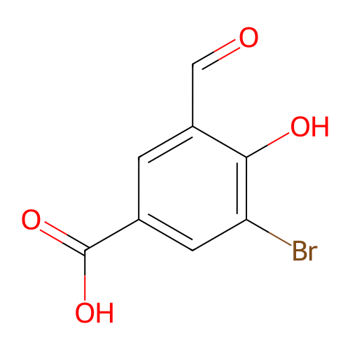 3-溴-5-甲酰基-4-羟基苯甲酸,3-Bromo-5-formyl-4-hydroxybenzoic acid