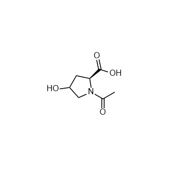 N-乙酰基-4-羟基-L-脯氨酸(顺反混合物),N-Acetyl-4-hydroxy-L-proline (cis- and trans- mixture)