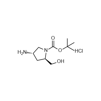 (2R,4S)-4-氨基-2-(羟甲基)吡咯烷-1-羧酸叔丁酯盐酸盐,(2R,4S)-tert-Butyl 4-amino-2-(hydroxymethyl)pyrrolidine-1-carboxylate hydrochloride