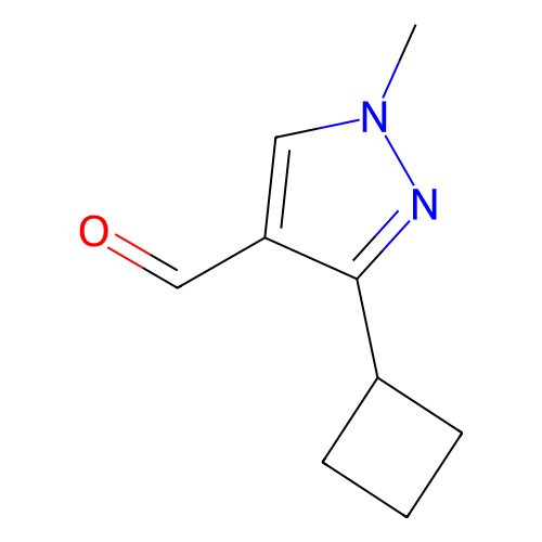 3-环丁基-1-甲基-1H-吡唑-4-甲醛,3-Cyclobutyl-1-methyl-1H-pyrazole-4-carbaldehyde