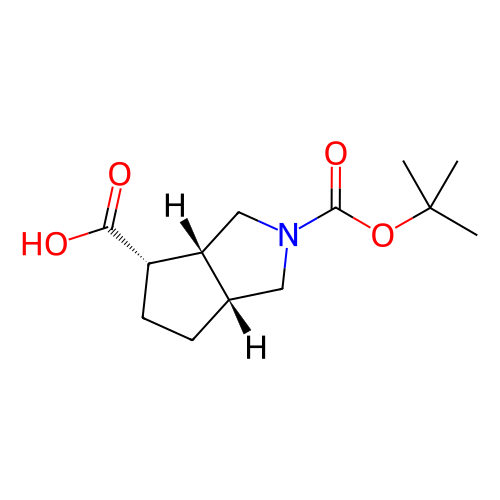 (3aS,4R,6aS)-rel-2-Boc-八氫-環(huán)戊[c]吡咯-4-羧酸,(3aS,4R,6aS)-rel-2-Boc-octahydro-cyclopenta[c]pyrrol-4-carboxylic acid