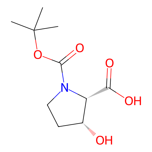 (2S,3R)-1-(叔丁氧基羰基)-3-羟基吡咯烷-2-羧酸,(2S,3R)-1-(tert-Butoxycarbonyl)-3-hydroxypyrrolidine-2-carboxylic acid