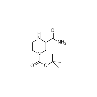 3-氨基甲酰基哌嗪-1-羧酸叔丁酯,tert-butyl 3-carbamoylpiperazine-1-carboxylate