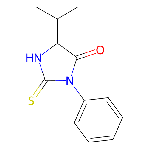 5-异丙基-3-苯基-2-硫代咪唑烷-4-酮,5-Isopropyl-3-phenyl-2-thioxoimidazolidin-4-one