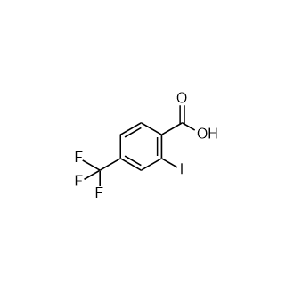 2-碘-4-(三氟甲基)苯甲酸,2-Iodo-4-(trifluoromethyl)benzoic acid