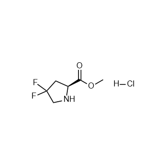 (S)-4,4-二氟吡咯烷-2-羧酸甲酯盐酸盐,(S)-Methyl 4,4-difluoropyrrolidine-2-carboxylate hydrochloride